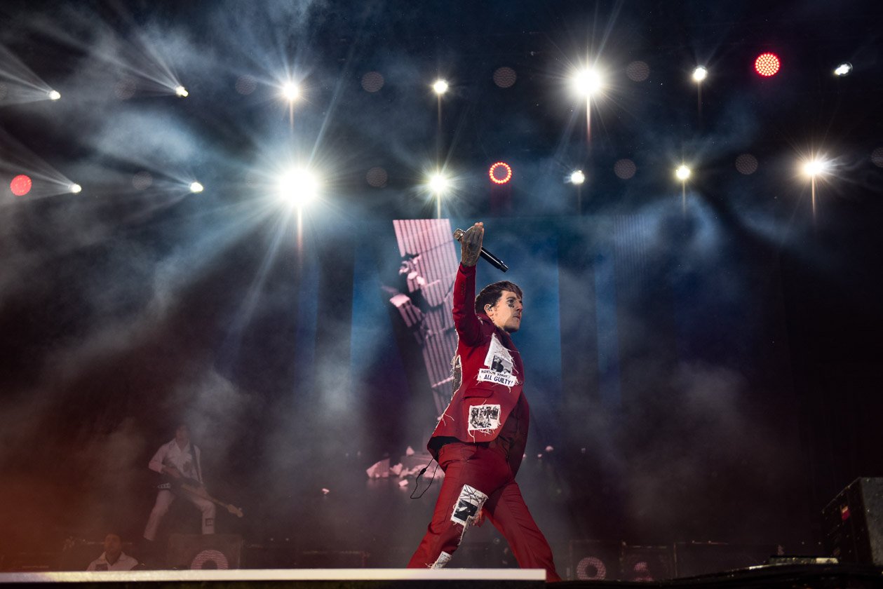 Charismatiker Oli Sykes hatte sein Publikum fest im Griff. – Bring Me The Horizon.