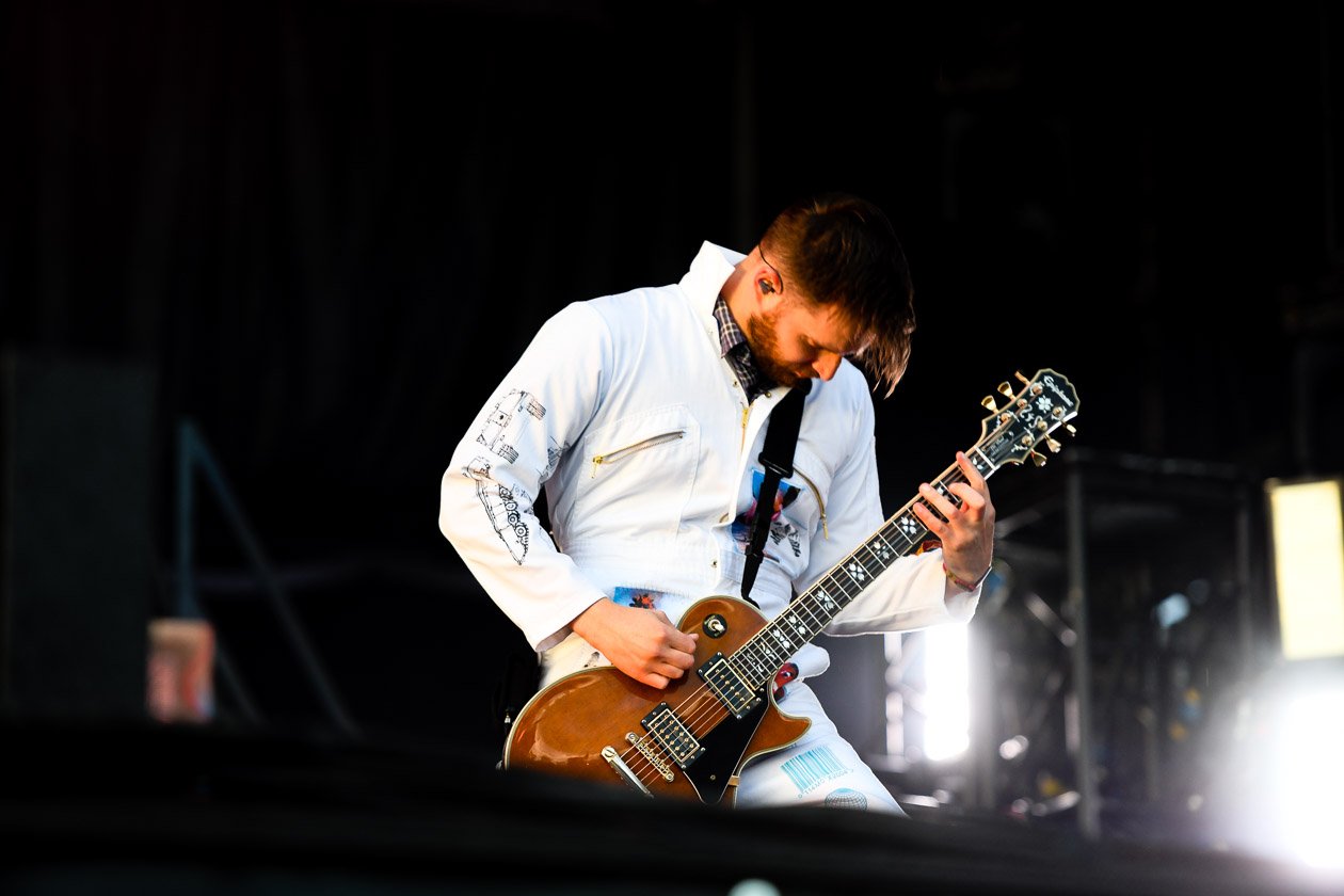 Charismatiker Oli Sykes hatte sein Publikum fest im Griff. – Bring Me The Horizon.