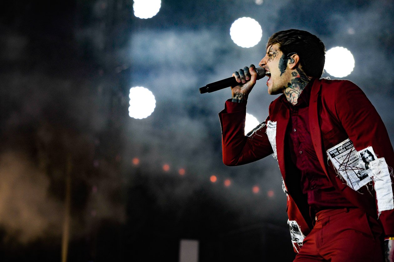 Charismatiker Oli Sykes hatte sein Publikum fest im Griff. – Bring Me The Horizon.