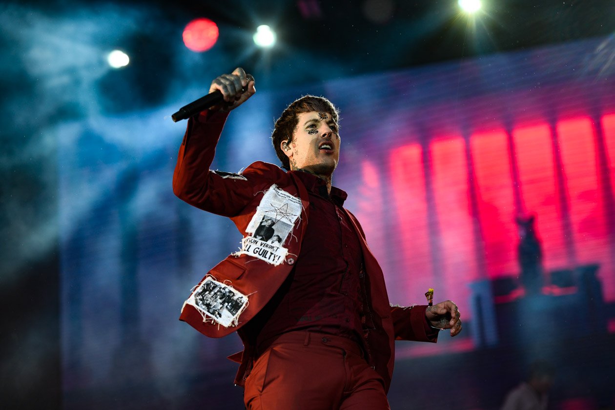 Charismatiker Oli Sykes hatte sein Publikum fest im Griff. – Bring Me The Horizon.