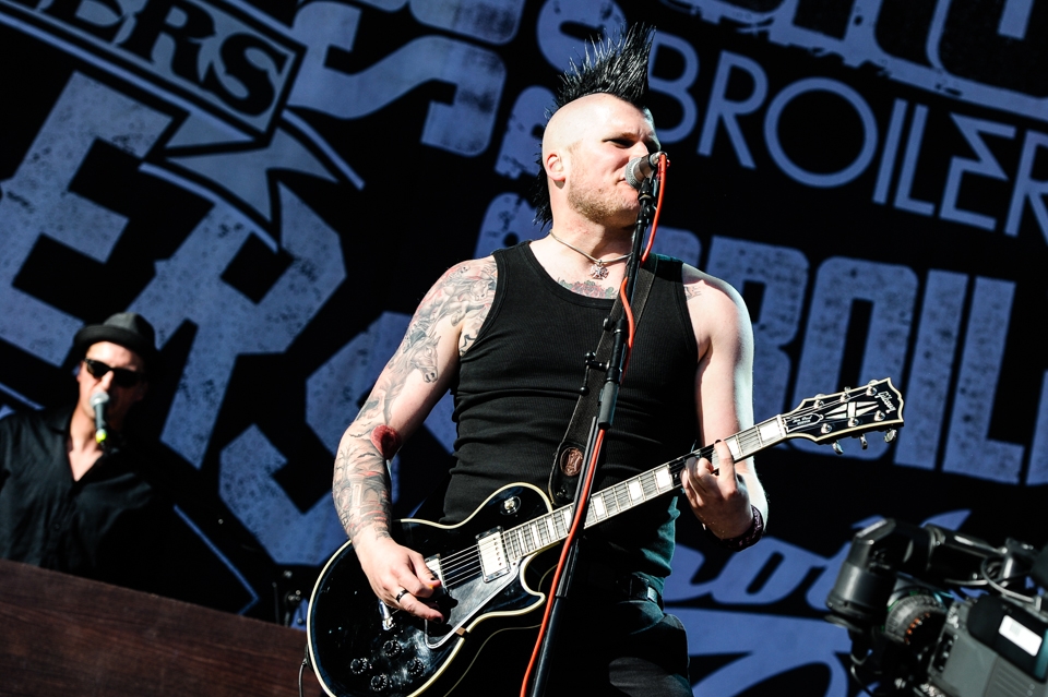 Die Punkrocker haben stets ihr Publikum. – Broilers.