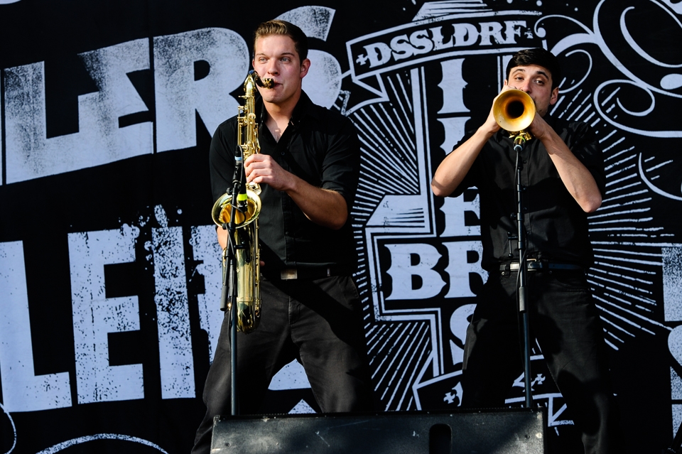 Die Punkrocker haben stets ihr Publikum. – Broilers.