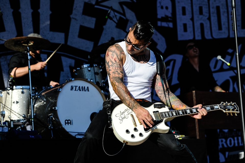 Die Punkrocker haben stets ihr Publikum. – Broilers.