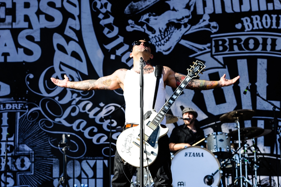 Die Punkrocker haben stets ihr Publikum. – Broilers.