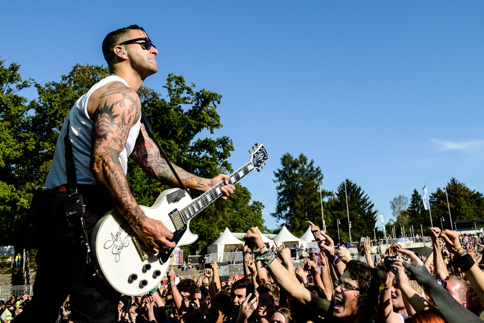 Die Punkrocker haben stets ihr Publikum. – Broilers.