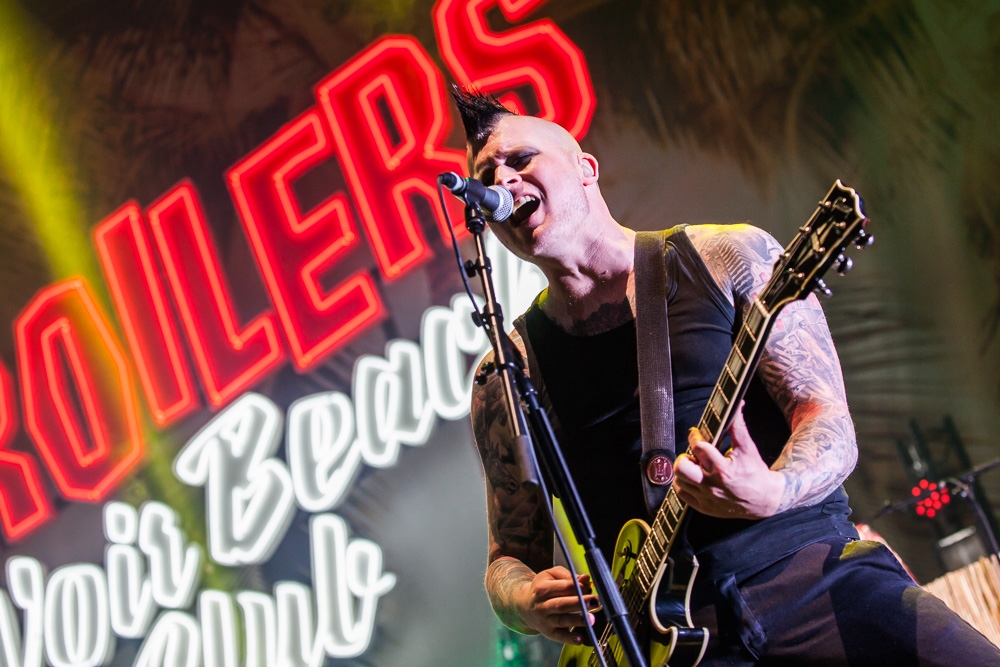 Die Broilers spielten für längere Zeit ihr letztes Konzert - natürlich in Düsseldorf. – Ron Hübner ...