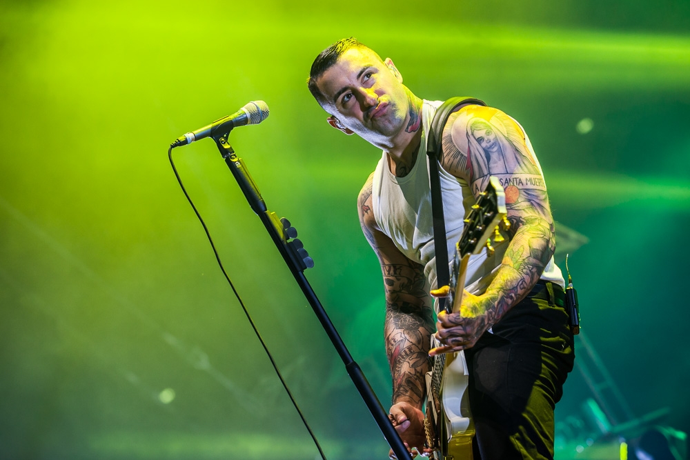Die Broilers spielten für längere Zeit ihr letztes Konzert - natürlich in Düsseldorf. – Sammy Amara.