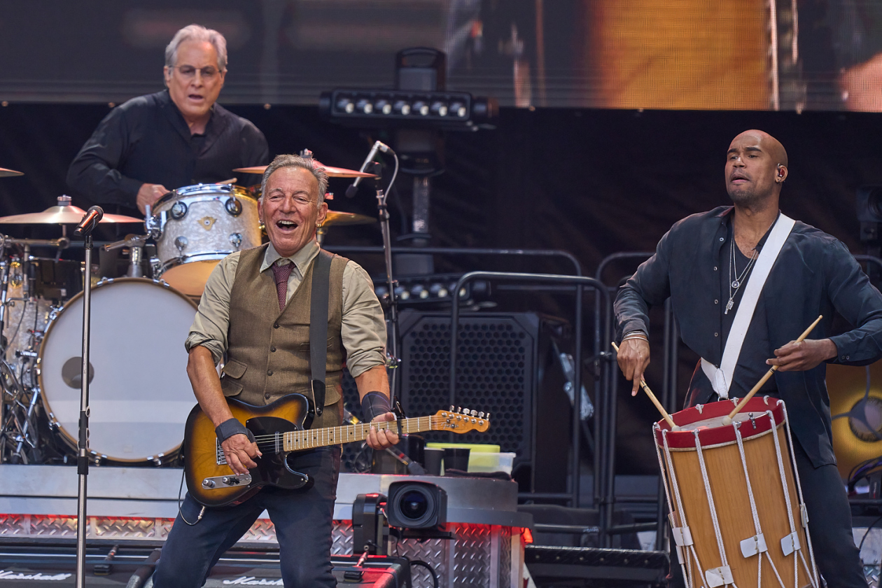 Der Boss beim ersten Tourstopp in Deutschland im Rahmen seiner Europatour. – Bruce Springsteen.