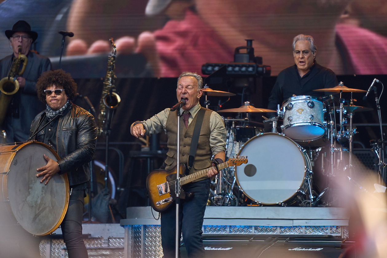 Der Boss beim ersten Tourstopp in Deutschland im Rahmen seiner Europatour. – Bruce Springsteen.