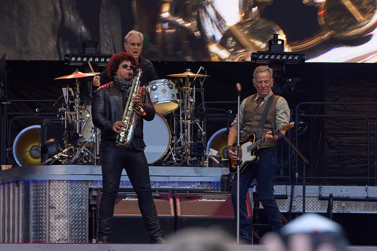 Der Boss beim ersten Tourstopp in Deutschland im Rahmen seiner Europatour. – Bruce Springsteen.