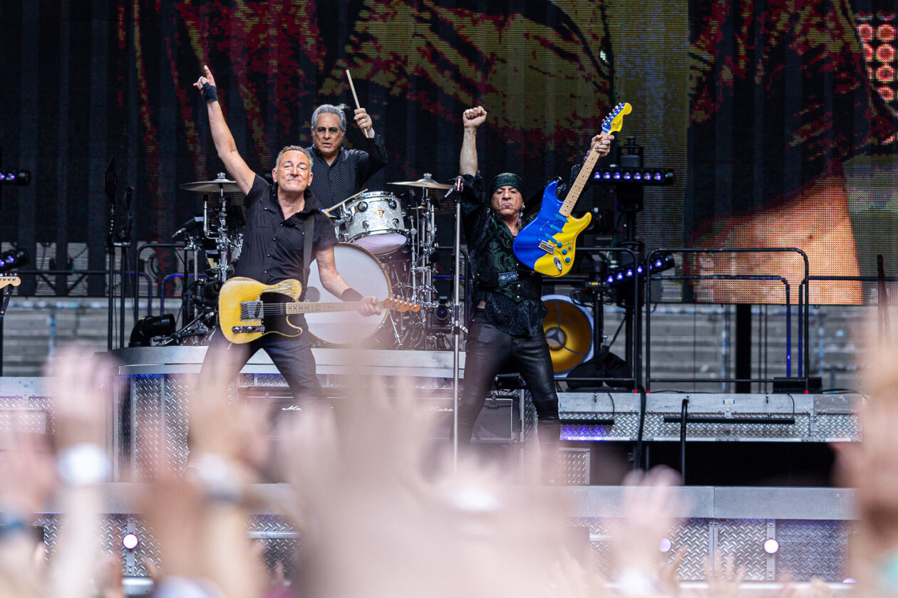 Der Boss und seine E Street Band auf Besuch im hohen Norden. – Bruce Springsteen.