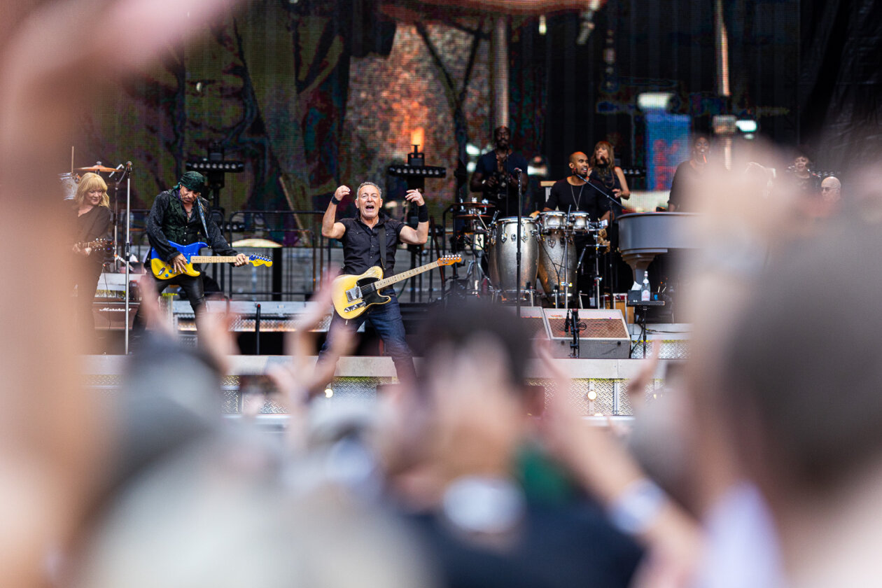 Der Boss und seine E Street Band auf Besuch im hohen Norden. – Bruce Springsteen.