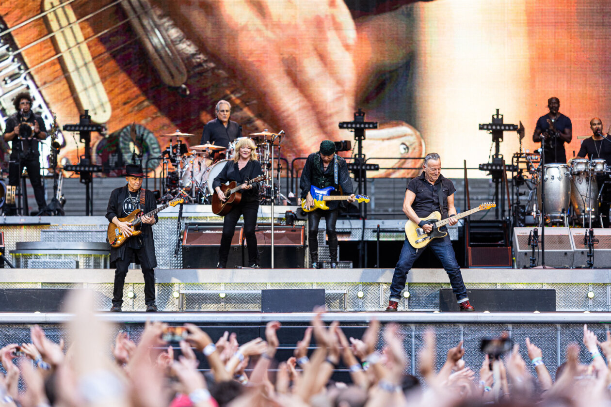 Bruce Springsteen – Der Boss und seine E Street Band auf Besuch im hohen Norden. – Bruce seine E Street Band.