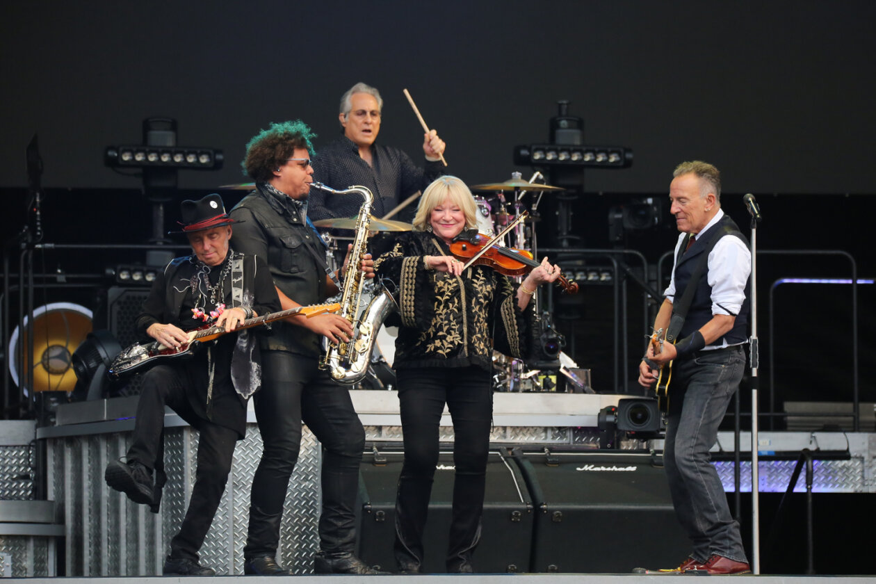 Der Boss beim einzigen Deutschlandkonzert in diesem Jahr. – Bruce Springsteen.