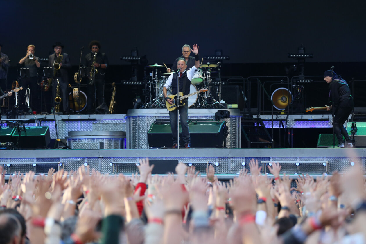 Der Boss beim einzigen Deutschlandkonzert in diesem Jahr. – Bruce Springsteen.
