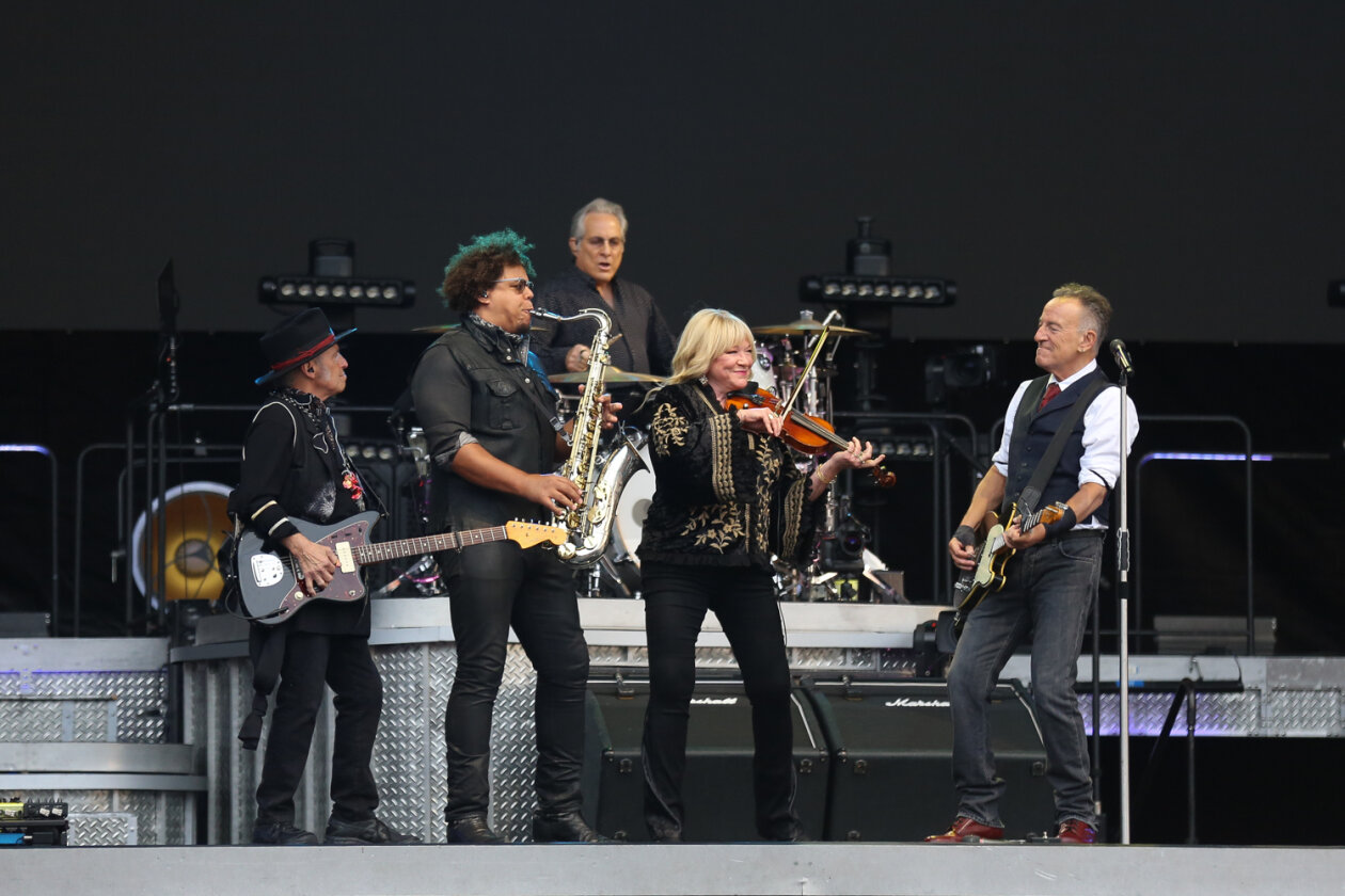 Der Boss beim einzigen Deutschlandkonzert in diesem Jahr. – Bruce Springsteen.