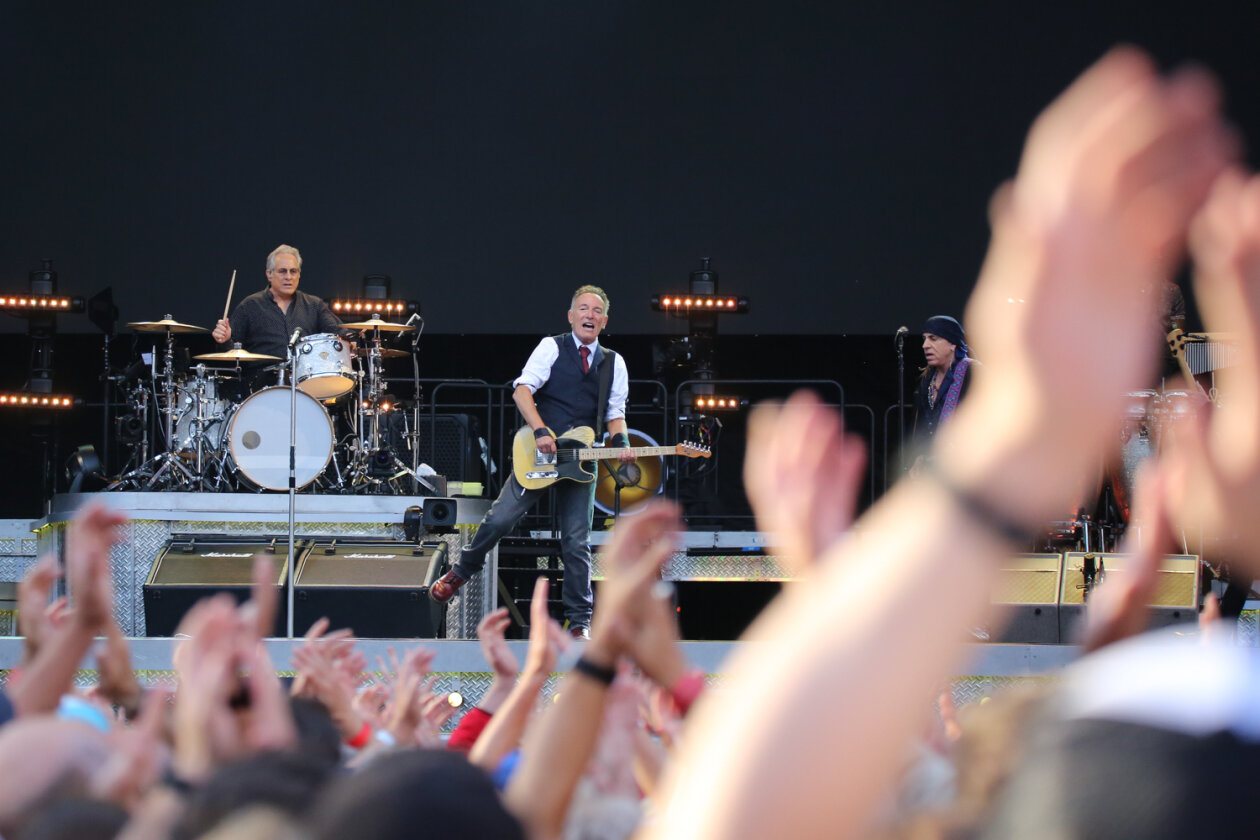 Der Boss beim einzigen Deutschlandkonzert in diesem Jahr. – Bruce Springsteen.