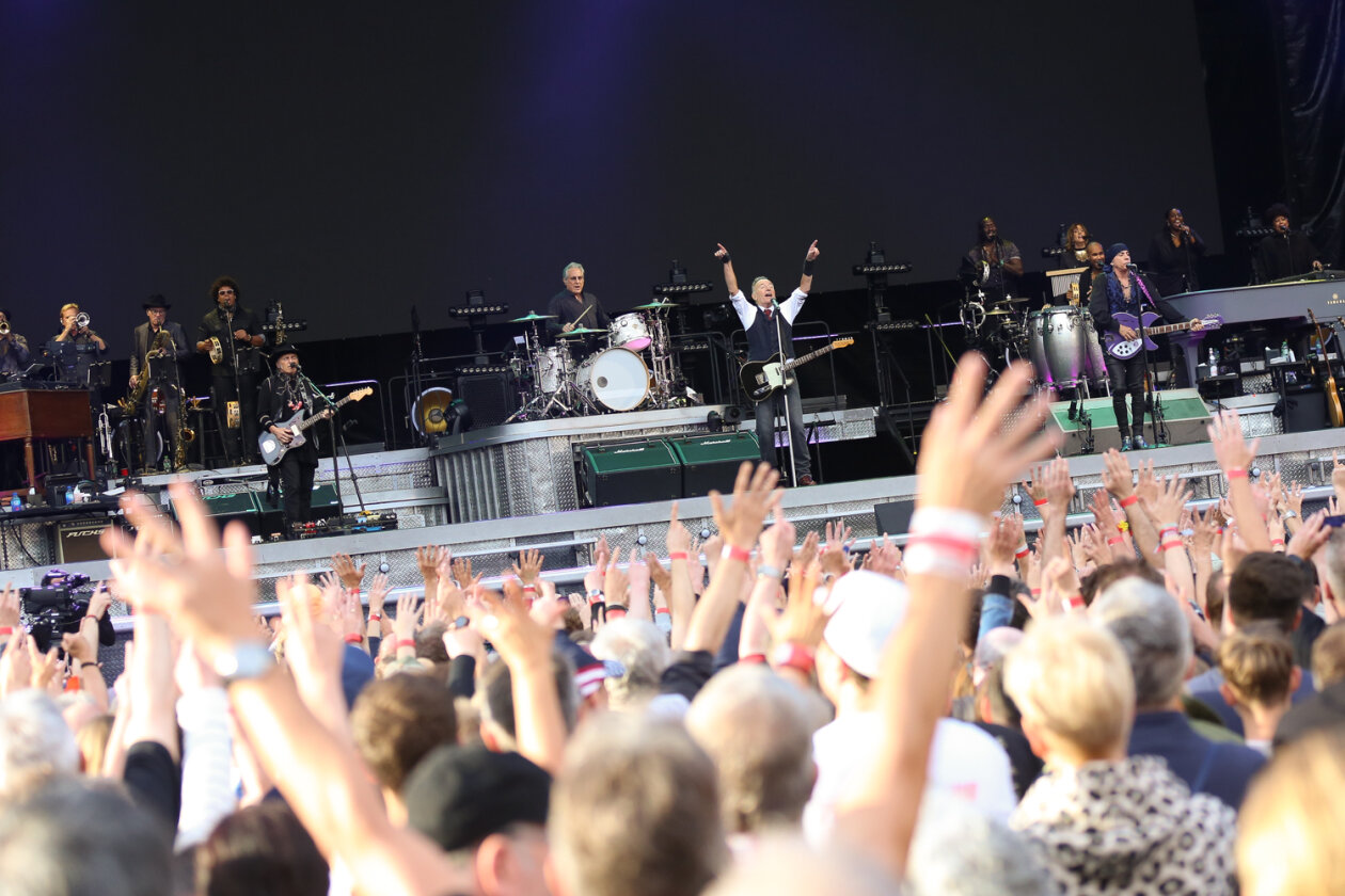 Der Boss beim einzigen Deutschlandkonzert in diesem Jahr. – Bruce Springsteen.