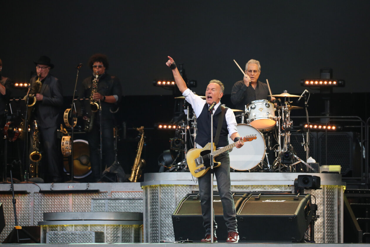 Der Boss beim einzigen Deutschlandkonzert in diesem Jahr. – Bruce Springsteen.