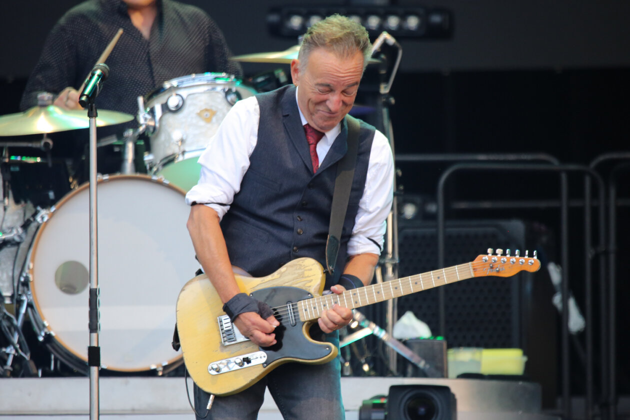 Der Boss beim einzigen Deutschlandkonzert in diesem Jahr. – Bruce Springsteen.