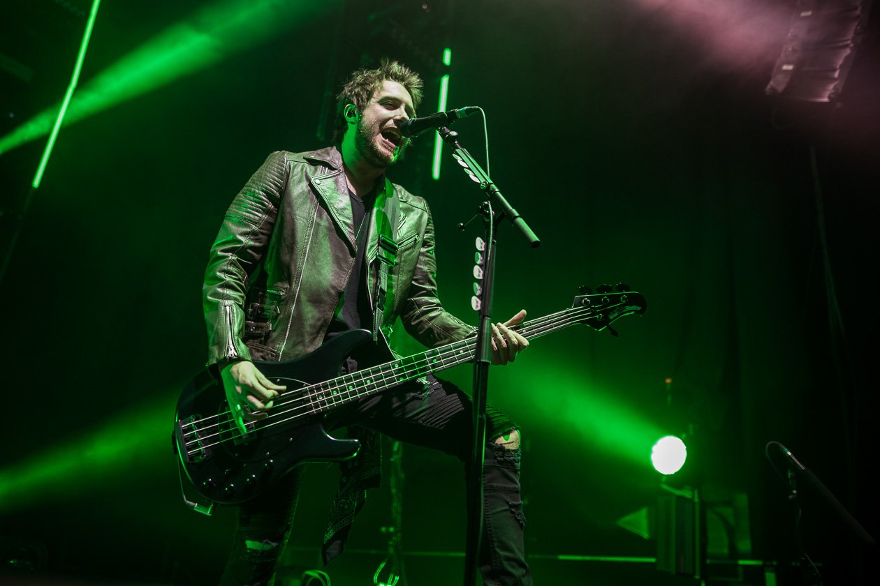 Tourauftakt in der Hauptstadt. – Bullet For My Valentine.