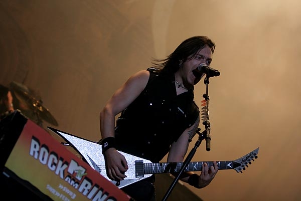 Bullet For My Valentine beim Rock Am Ring-Festival. – 