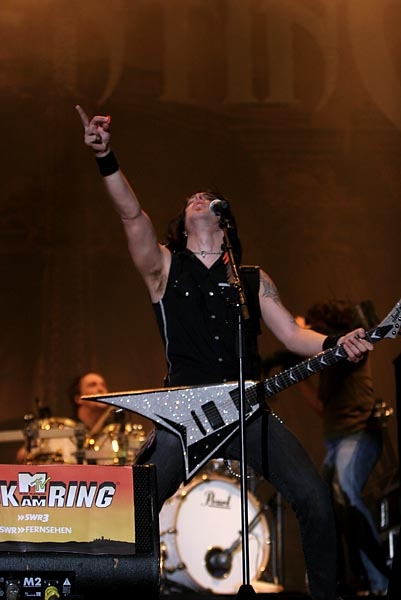 Bullet For My Valentine beim Rock Am Ring-Festival. – 