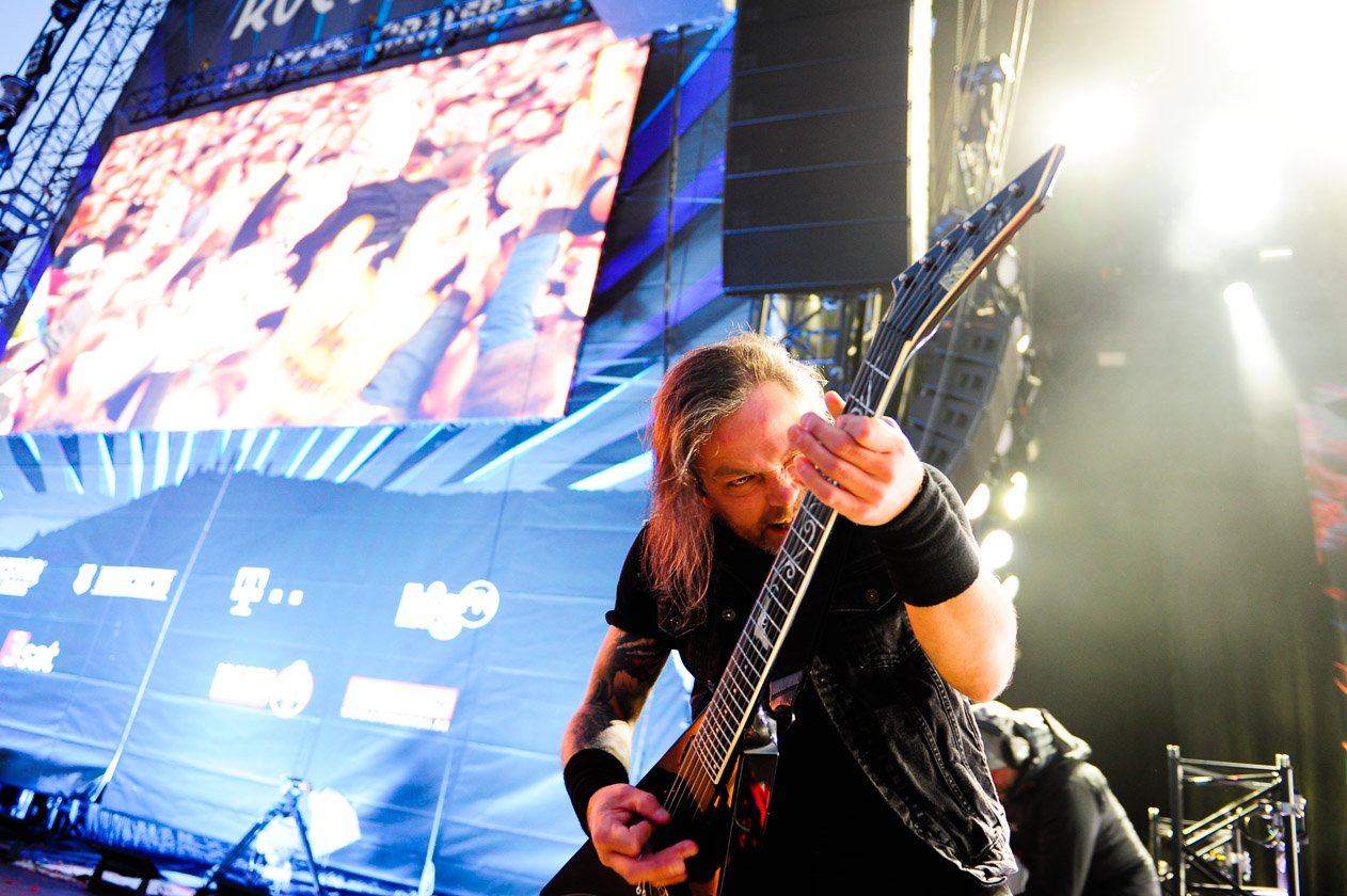 Am Festivalsamstag live am Ring. – Bullet For My Valentine.