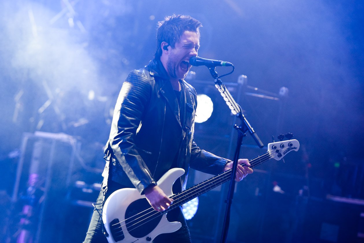 Am Festivalsamstag live am Ring. – Bullet For My Valentine.