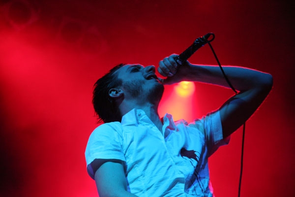 Caliban – Die Jungs bekamen die einzige Wall of Death auf dem Festival hin. – 