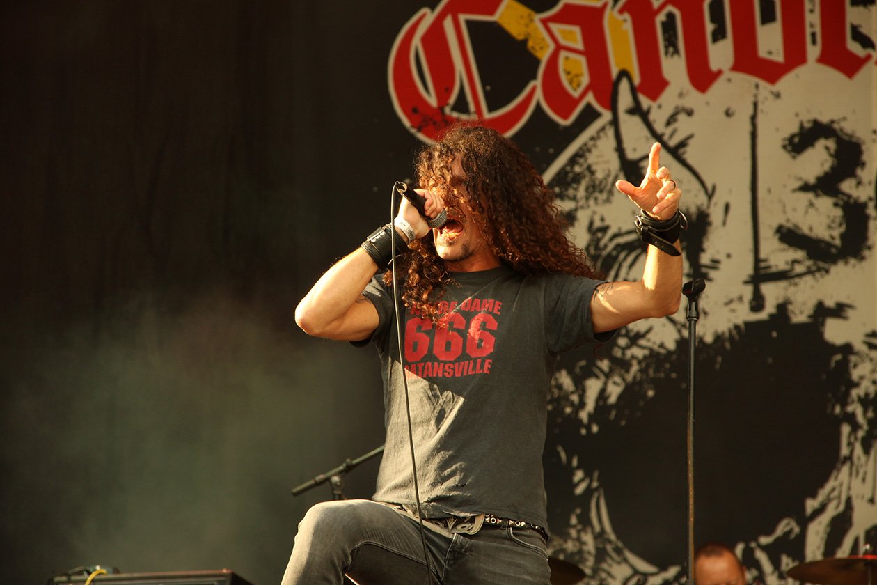 Die Schweden live in Balingen. – Candlemass.