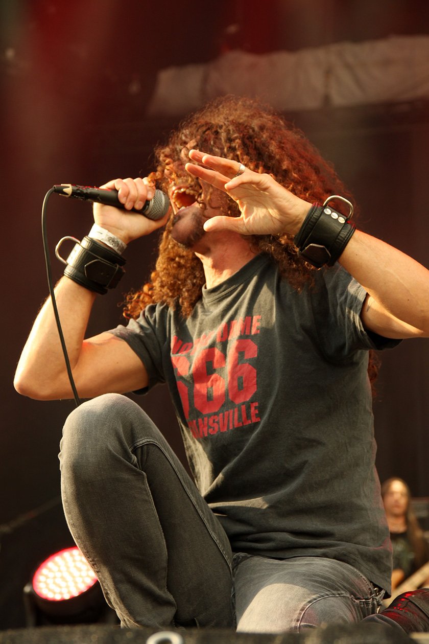 Die Schweden live in Balingen. – Candlemass.