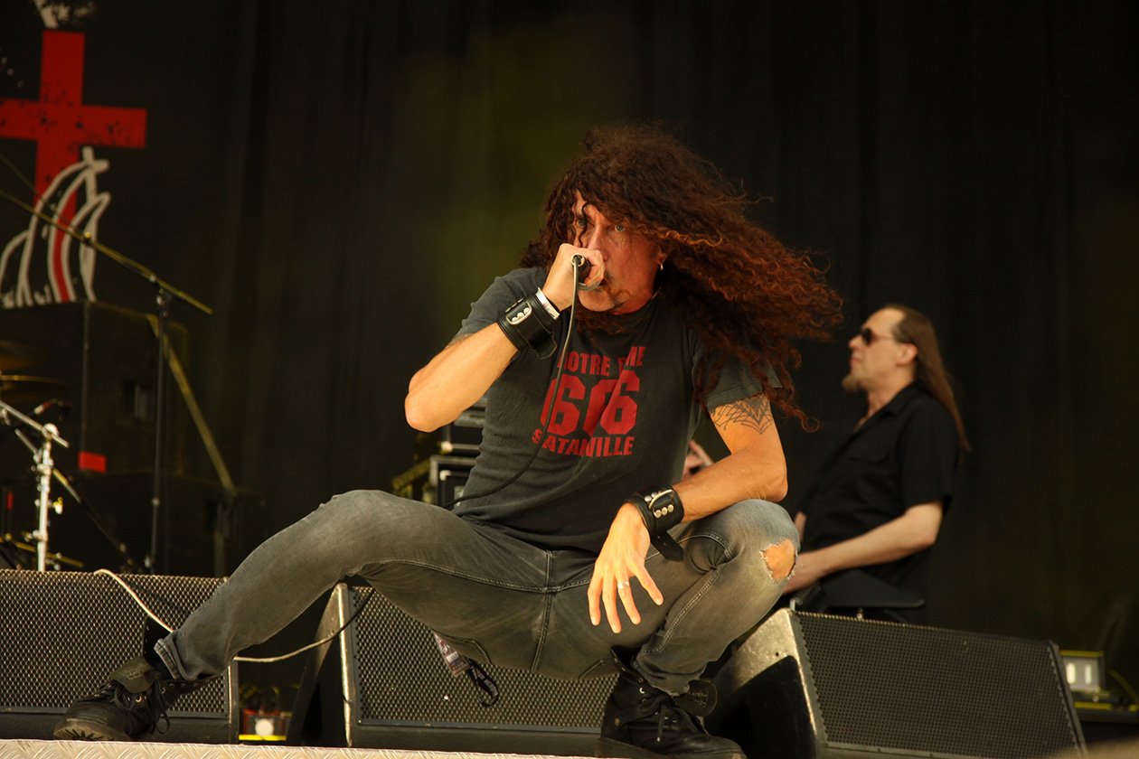 Die Schweden live in Balingen. – Candlemass.