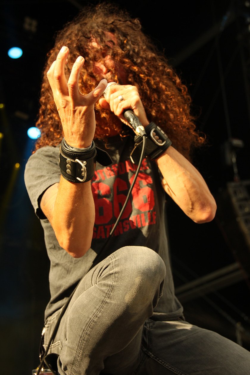 Die Schweden live in Balingen. – Candlemass.