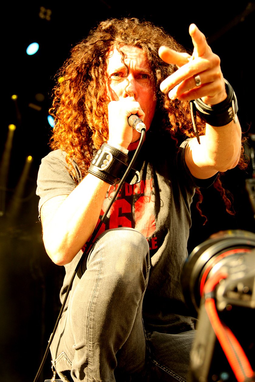 Die Schweden live in Balingen. – Candlemass.