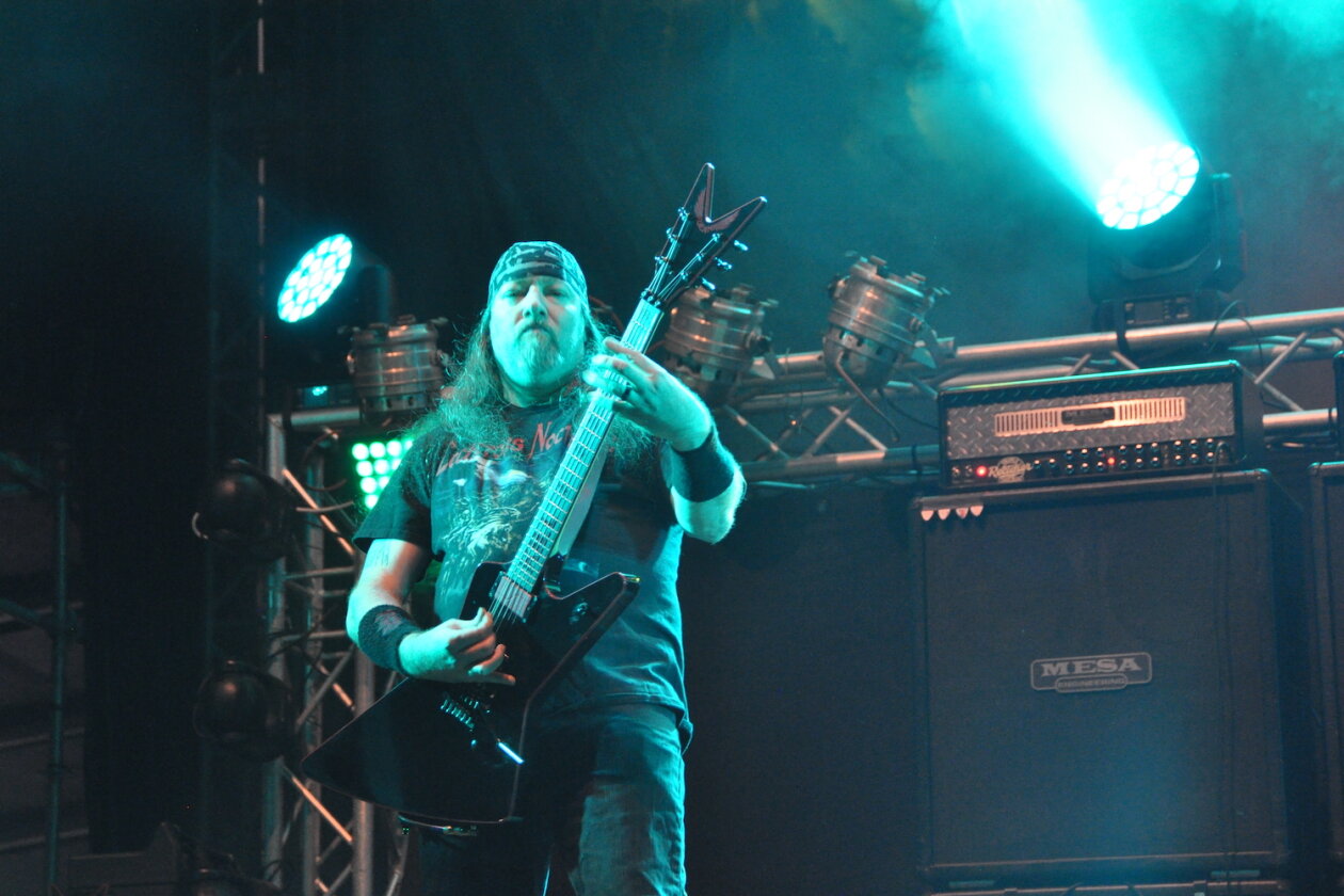 Cannibal Corpse rissen als Donnerstag-Headliner die Hauptbühne komplett ab. – Cannibal Corpse.