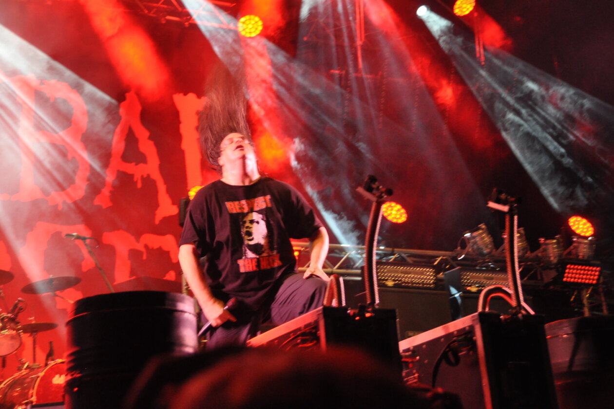 Cannibal Corpse rissen als Donnerstag-Headliner die Hauptbühne komplett ab. – Cannibal Corpse.