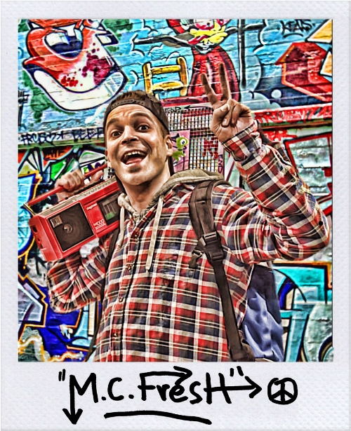 Captain Gips – Dieser Mann ... ist viele. Gespaltene Persönlichkeit? – ... MC Fresh ...