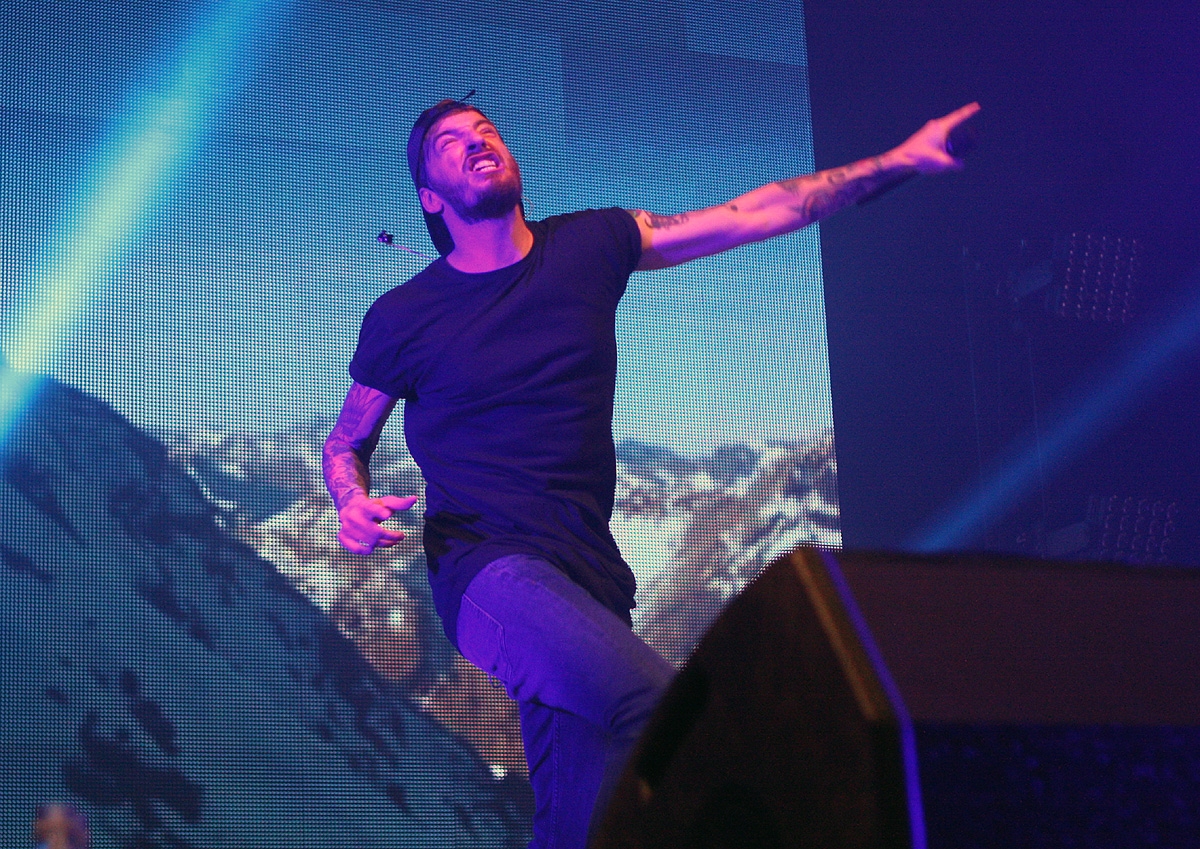 Casper als inoffizieller Headliner auf der Red Stage. – Casper, Southside 2015