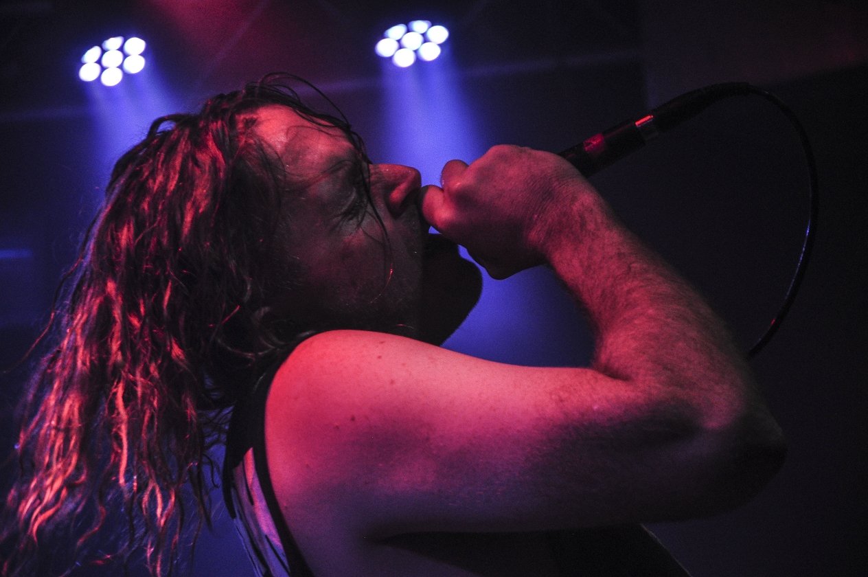 Cattle Decapitation – Mit  dem Überalbum "The Anthropocene Extinction" laufen die Veggie-Deathgrinder in Oberhausen ein. – Travis Ryan.