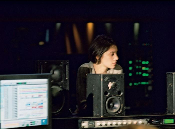 Charlotte Gainsbourg – Die Arbeit im Studio kann aber auch ganz schön schlauchen.