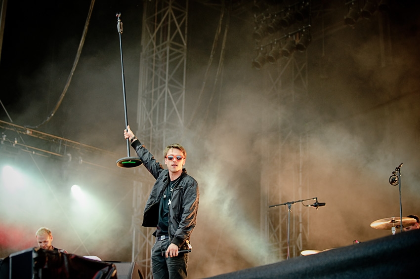 Clueso – Unser Fotograf war beim Vorzeige-Emcee auf der Bühne. – Seid ihr mit mir?