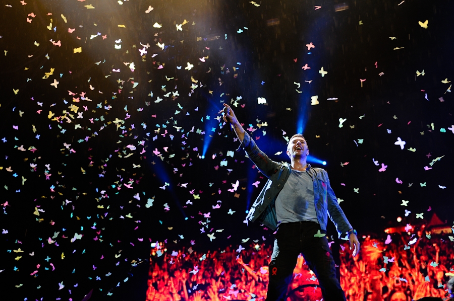 Coldplay als Headliner bei RAR 2011. – Coldplay als Headliner bei Rock Am Ring.