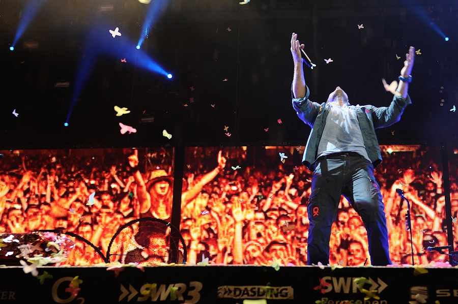 Coldplay als Headliner bei RAR 2011. – Coldplay als Headliner bei Rock Am Ring.