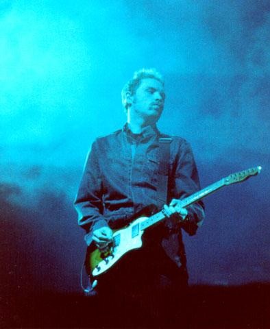 Coldplay – Schmachtend und melancholisch wie immer: Chris Martin. – Yeah they were all yellow