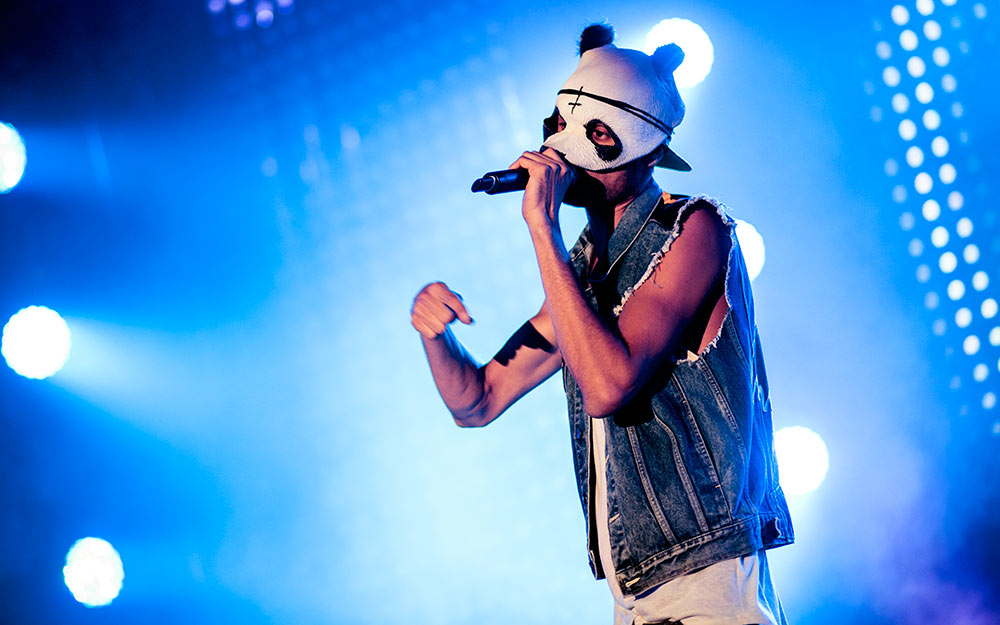 Cro beim SWR3 New Pop Festival 2012 in Baden-Baden – Cro.