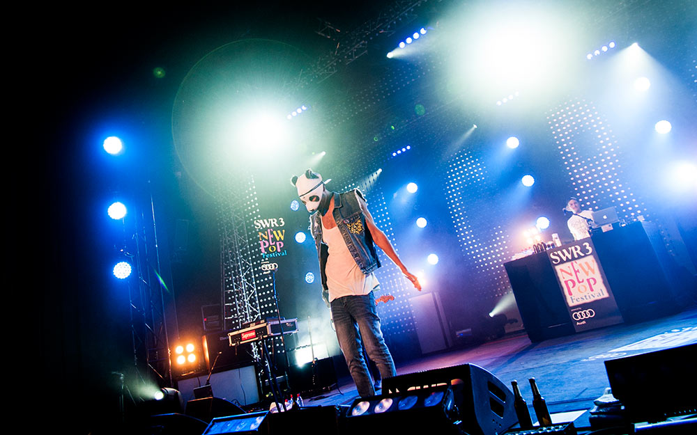 Cro beim SWR3 New Pop Festival 2012 in Baden-Baden – Cro.