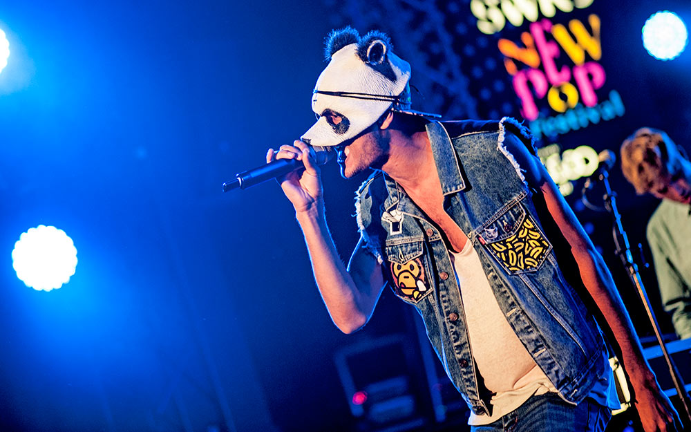 Cro beim SWR3 New Pop Festival 2012 in Baden-Baden – Cro.