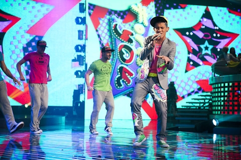 Daniele Negroni – Unter den letzten 16 Kandidaten der 9. Staffel. – DSDS 2012 - 1. Live-Show.