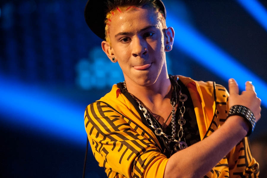 Daniele Negroni – Unter den letzten 3 Kandidaten der 9. Staffel. – DSDS 2012 - Das Halbfinale.